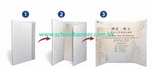 展示 FOAMBOARD安裝的步驟圖解